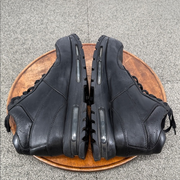 Nike Shoes Mens 11.5 Air Max Goadome ACG Black Leather 6" Waterproof Boots Lace - Picture 7 of 16